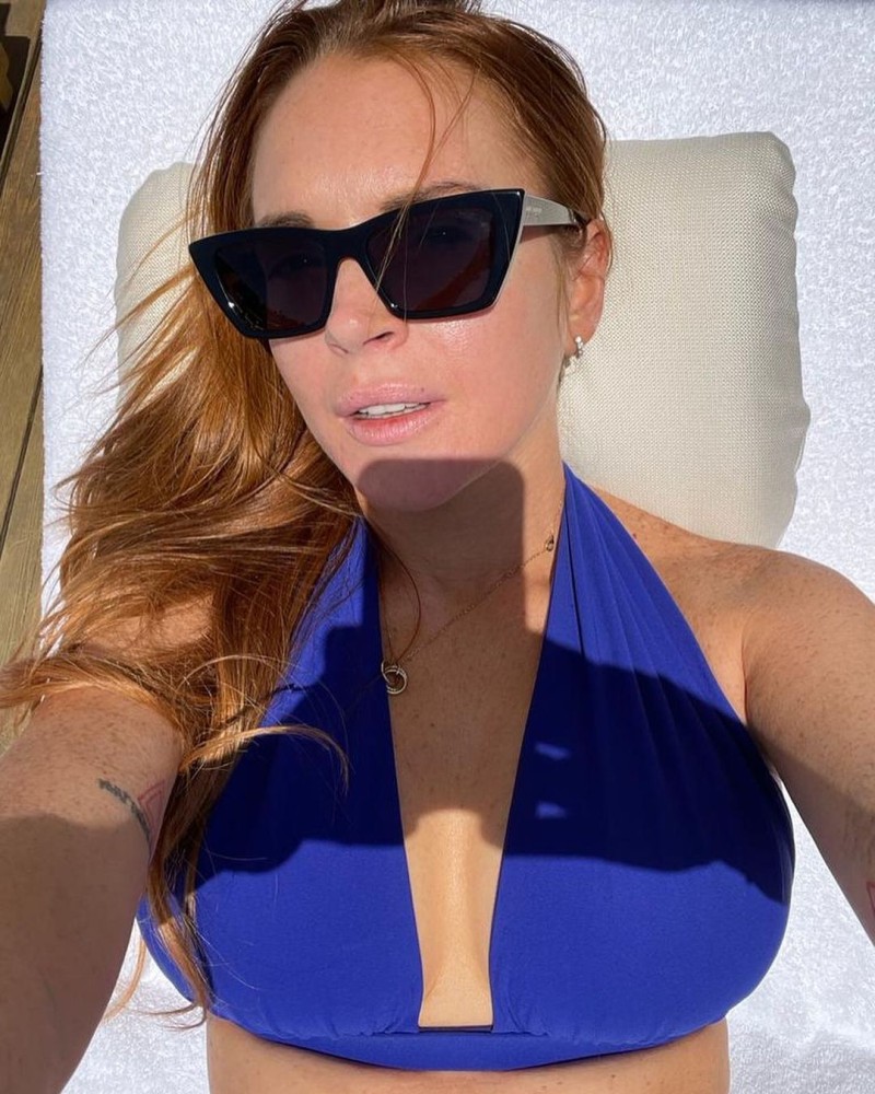 lindsay lohan balayi icin bodrum u tercih etti 3